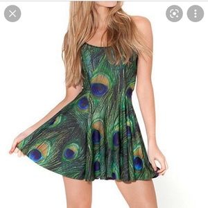 This is the TANK version of this cute peacock dress.